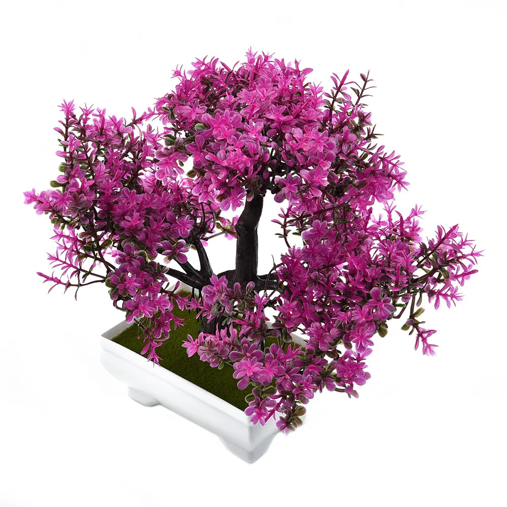 Small artificial bonsai tree